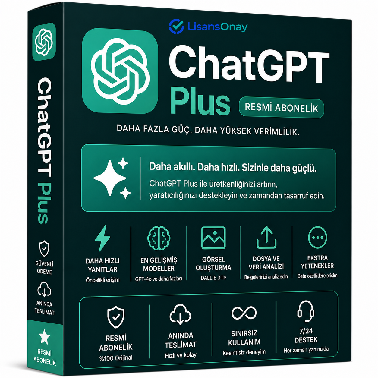 ChatGPT Plus - Kişisel Hesap (Garanti: Tam)
