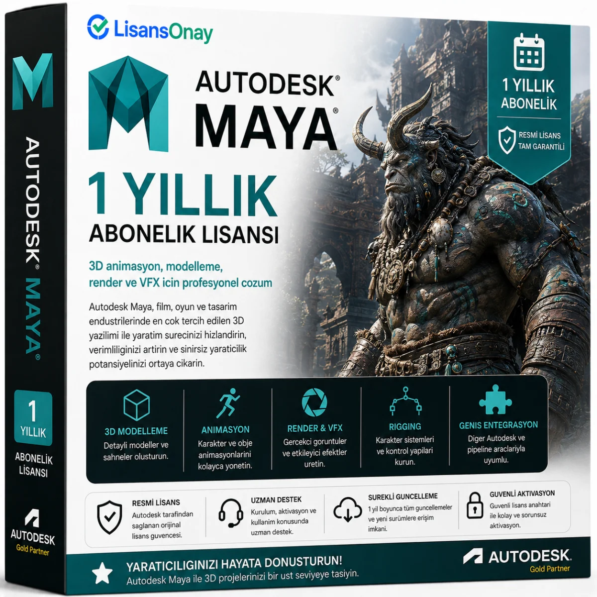 Maya - 1 Yıllık (1 Yıl Garantili)
