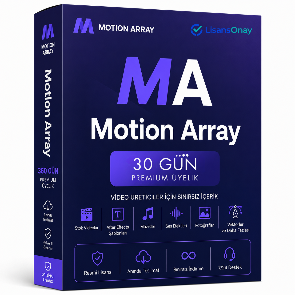 Motion Array - 30 Gün