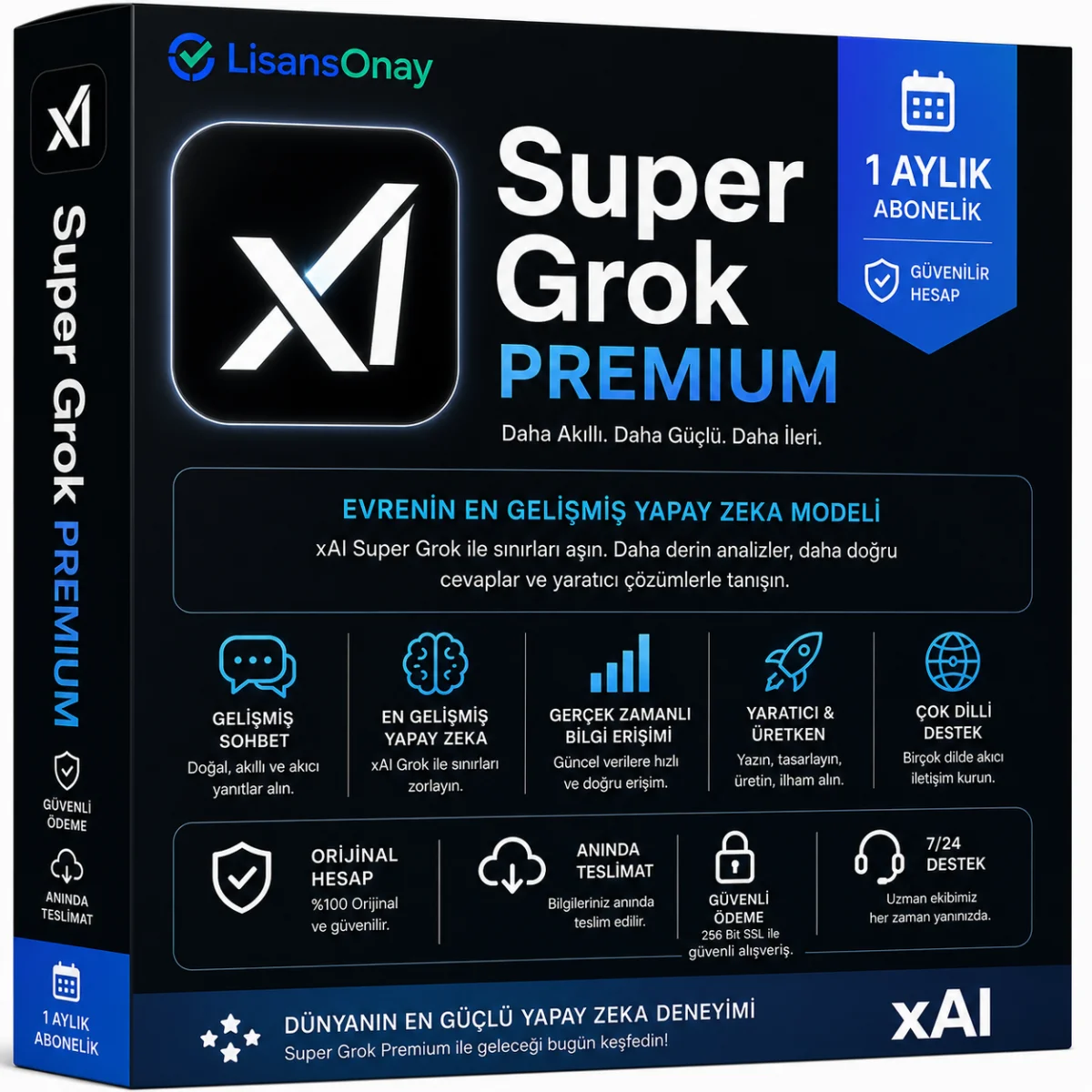 Super Grok - 1 Aylık (Garanti: 25 gün)