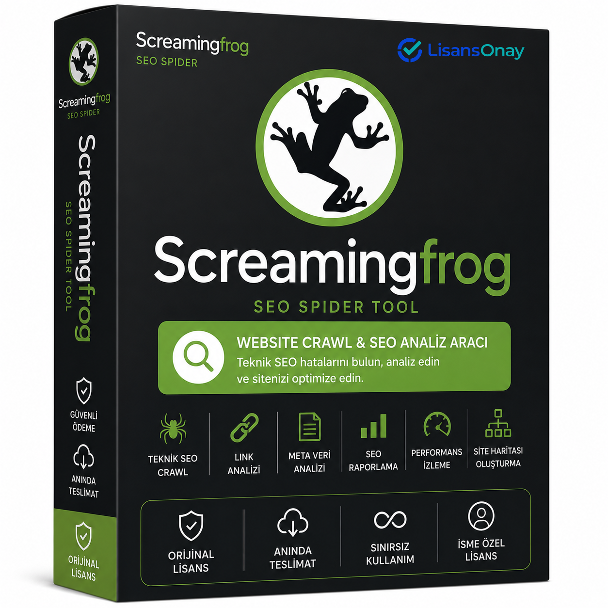 Screaming Frog - İsme Özel