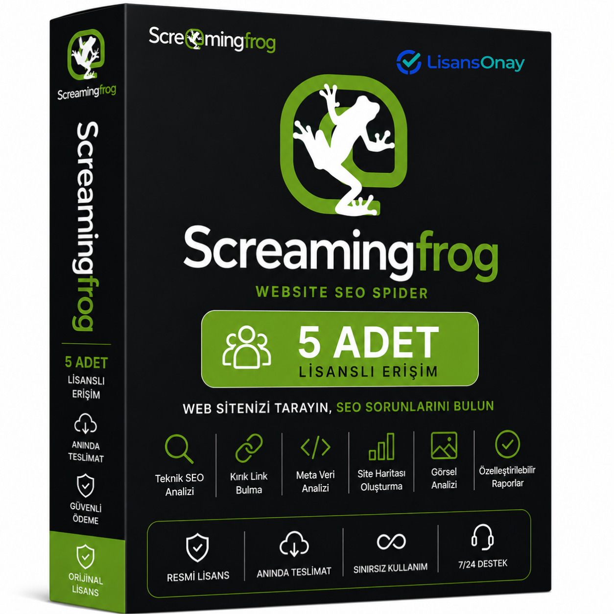 Screaming Frog - 5 Adet