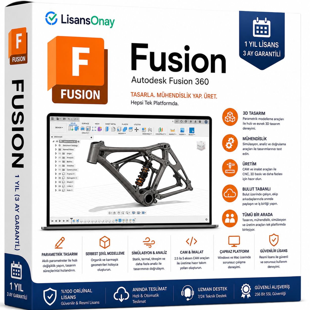 Fusion - 1 Yıl (3 Ay Garantili)