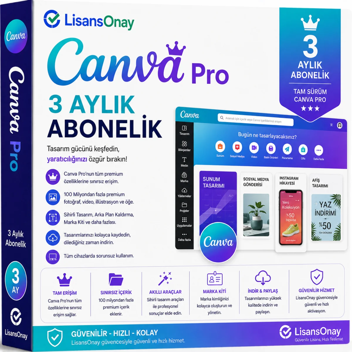 Canva PRO - 3 ay
