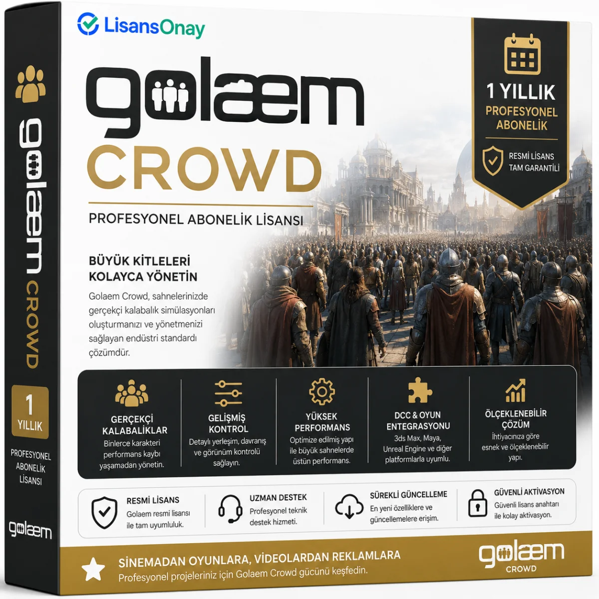 Golaem - 1 Yıllık (1 Yıl Garantili)